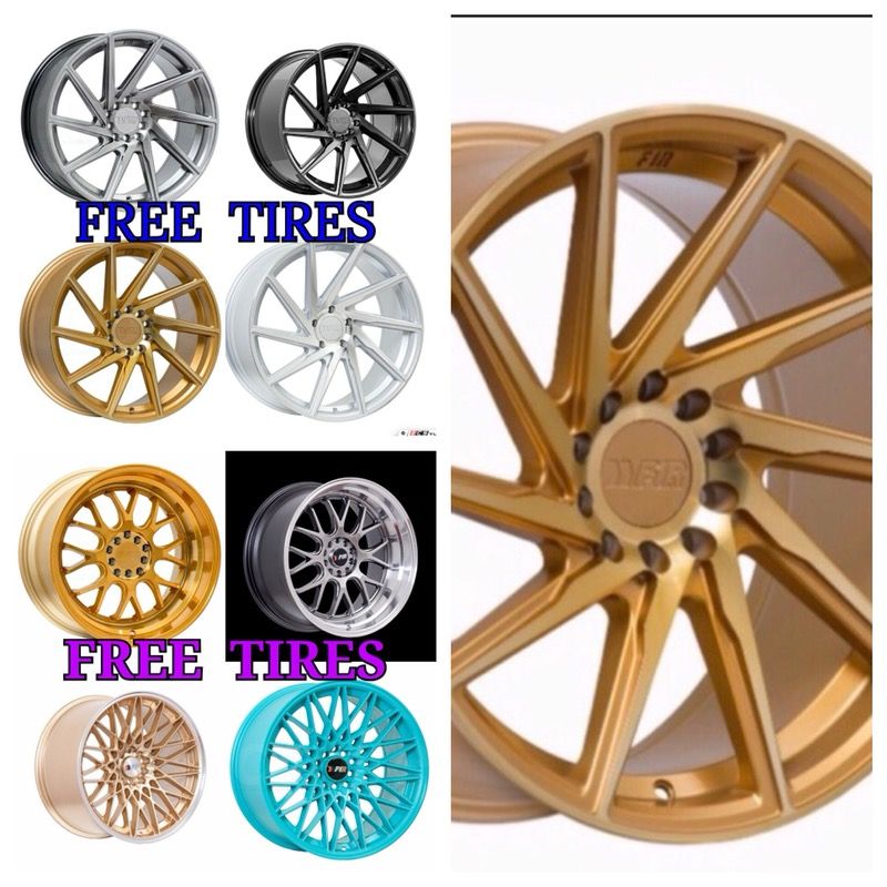 HOLIDAY SALE :BUY RIMS GET FREE TIRES! NO CREDIT CHECK/ ONLY $50 DOWN PAYMENT