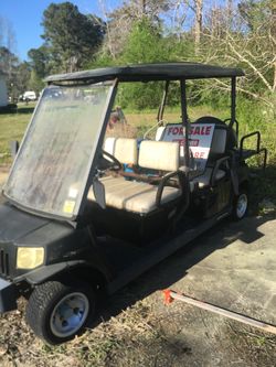 Double Seat Golf Cart Parting Out.