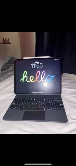 Apple iPad Pro 12.9-inch 2020 128GB w/ Magic Keyboard & Apple Pencil