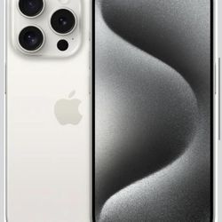 Apple iPhone 15 Pro Max, 1TB, White Titanium - Unlocked (Renewed)