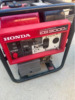 Honda generator