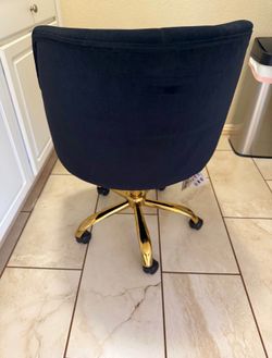 Velvet Vanity Chair