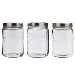 Mason Craft & More 4 Qt. Canning Jar (Set of 3)