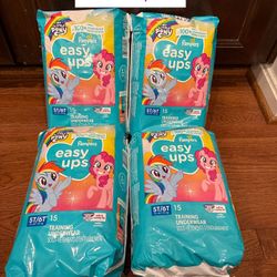 Pampers easy ups (My Little Pony) 5T/6T 4 for $30
