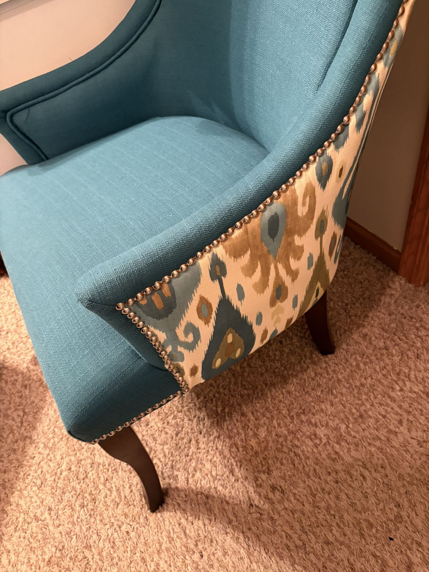 Various Blue Accent Chairs
