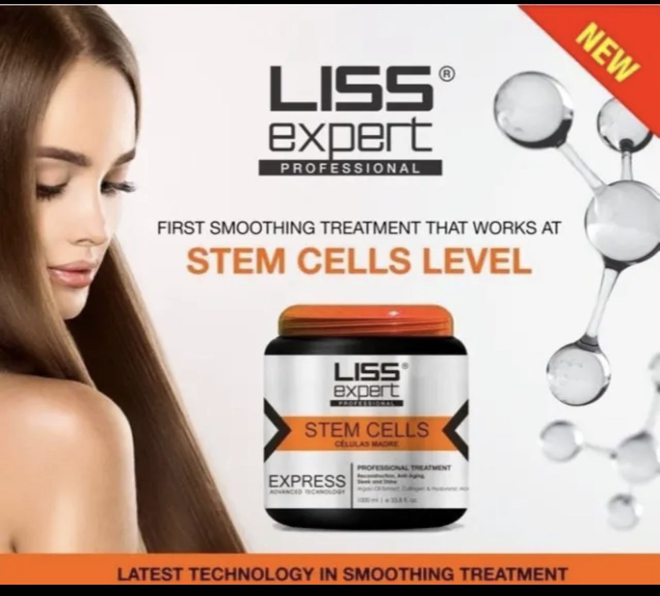 LISS EXPERT Stem Cells Professional  Straightening Smoothing Treatment $160.00