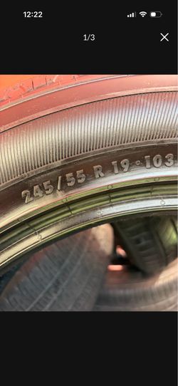 245/55R19 tires