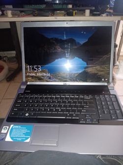 Dell 17" Windows 10.  4gig Memory Nice Clean Laptop No Issues  Just Put Windows On It ,lncludes Charger Great For School Or Job