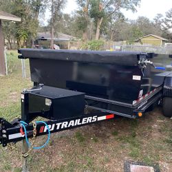 Dump Trailer For Work