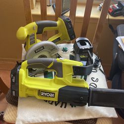 Chainsaw And Hand Saw Set