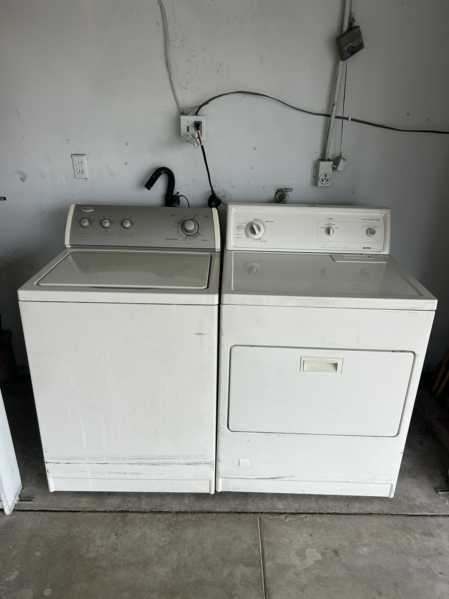 Washer and Gas Dryer