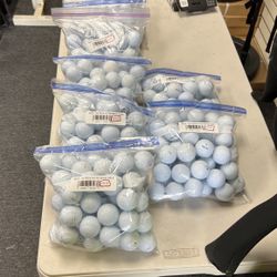 Bulk Practice Golf Balls Packs Of 50 