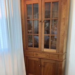 American Made Corner Hutch