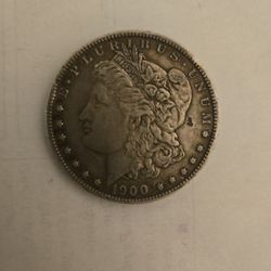 1900 MORGAN SILVER DOLLAR 