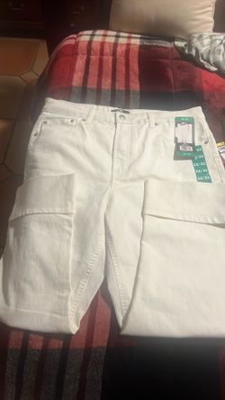 Pantalón Capri Blanco Nuevo Size 12/31
