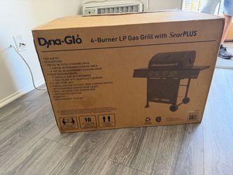 Parrilla de 4 quemadores   De gas