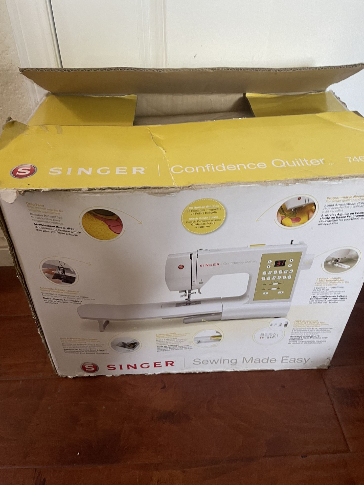 NEW SINGER Confidence Quilter 7469Q Sewing Machine