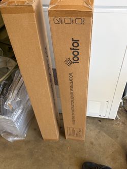 Baby gates (2) White in color Brand new