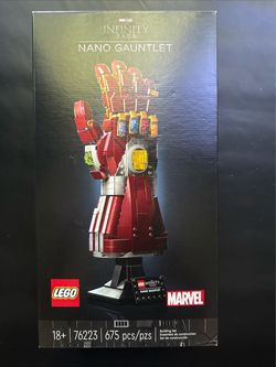 LEGO Marvel Nano Gauntlet Set 76223 NIB RETIRED