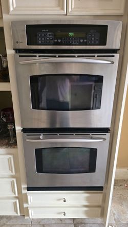 GE double oven