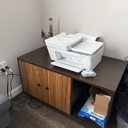 Cat Litter Box Enclosure with Divider and Double Door