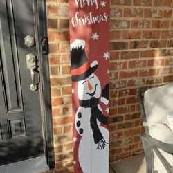 Christmas Porch Sign