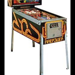 Williams Firepower Pinball Machine  2000 Obo