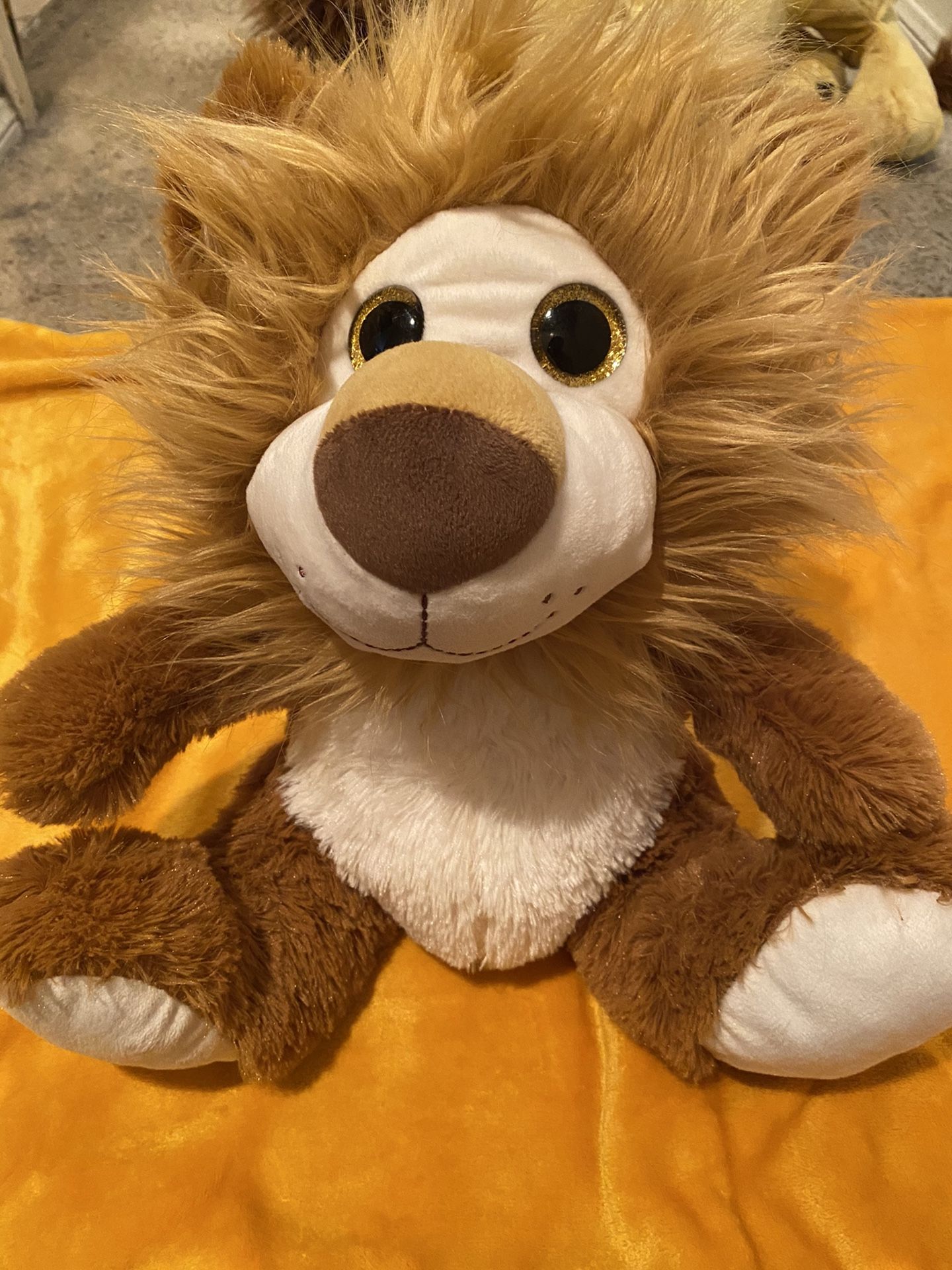 Lion stuffed animal