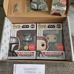 Mandalorian Funko Pop Boxes!