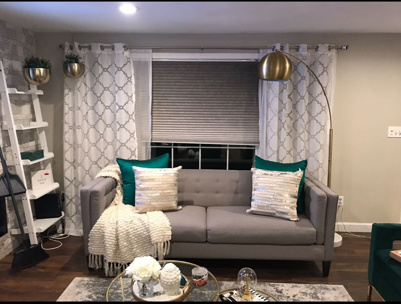 Grey Sofa - Removable Cushions
