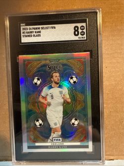 2023–24 Panini select FIFA Harry Kane  Stained Glass