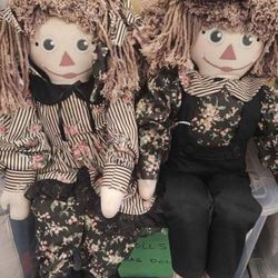 Raggedy Ann And Andy Dolls
