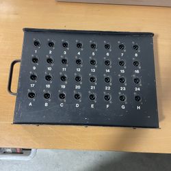 Whirlwind Medusa XLR-YF Audio Splitting Stage box Fanout Unit 