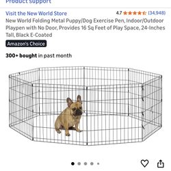 FREE Doggy Playpen