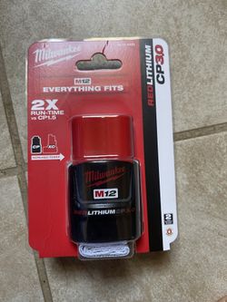 Milwaukee M12 battery