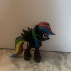 Black Rainbow Dash Figurine