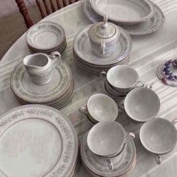Fine China  Set  For 8 