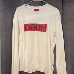 Hugo Boss White Long Sleeve 