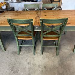  Mesa Grande , Con 4 Sillas 