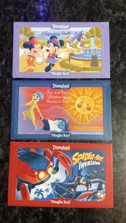 2026 Disney Magic Key Exclusive Magnet Set