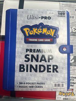 Pokémon ultra pro premium snap binder