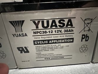 Lot of 10 UPS Batteries – 4 Yuasa, 4 TechPower, 2 APC Packs – $250 OBO