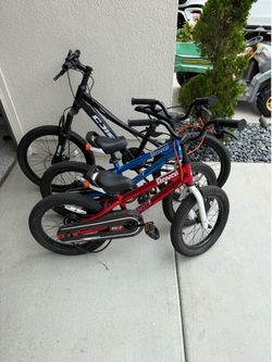 3 Kids Bikes