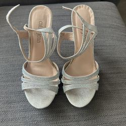 Cathy Jean Wedding Heels - Size 9
