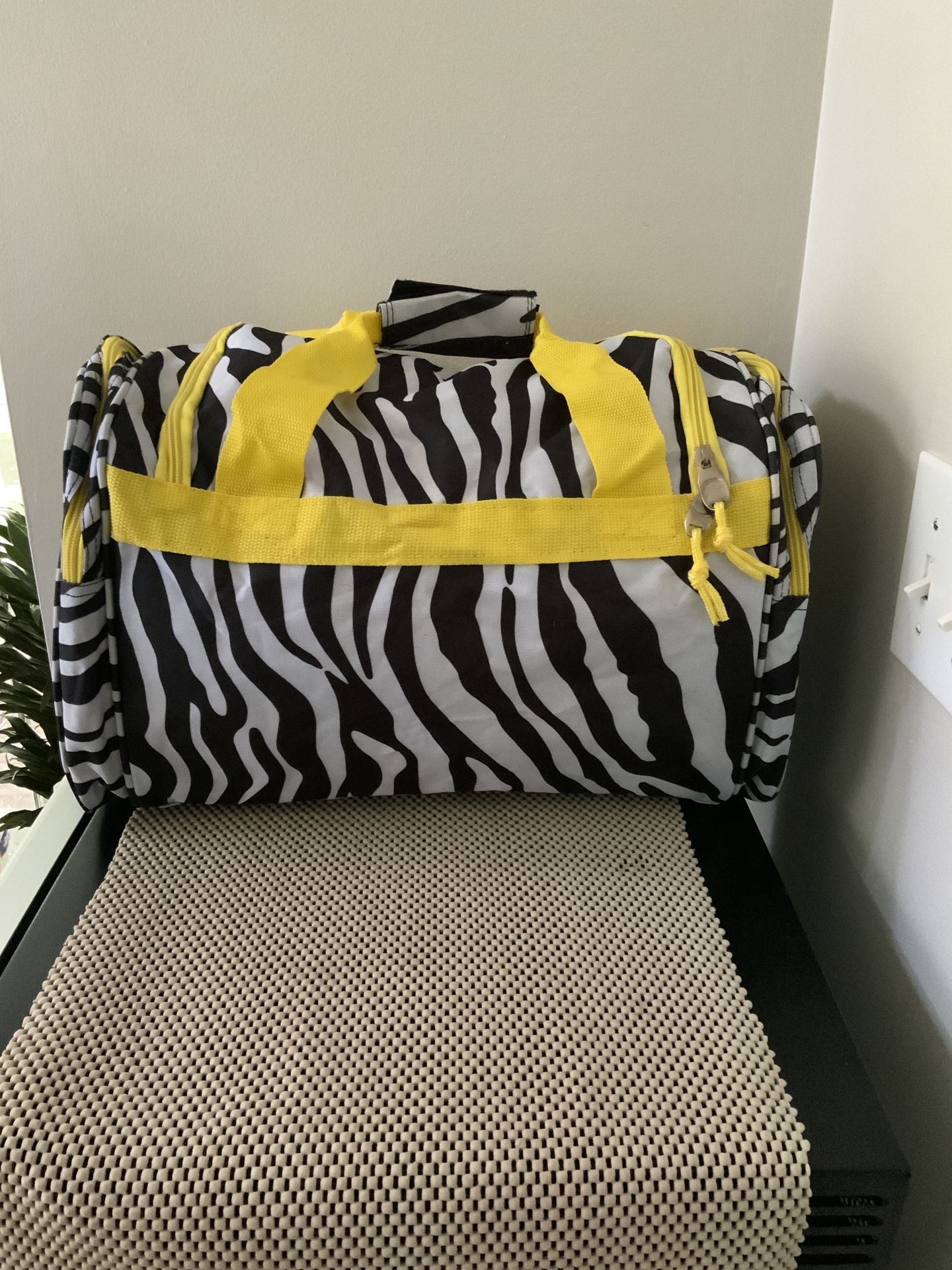 Zebra Duffel Bag 