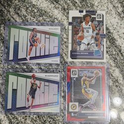 2022-23 Indiana Pacers Lot - Rated Rookie - Rookie Insert - Red Wave Prizm