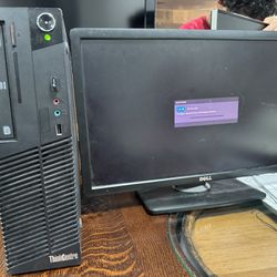 Dell Flat Panel , Small Factor Desktop Computer