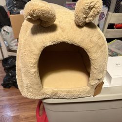 Covered Dog Bed Small
