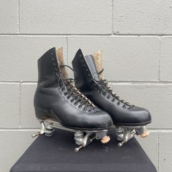 1975 Vintage Riedell RedWing 220 Roller Skates Mens 8 Sure Grip Century