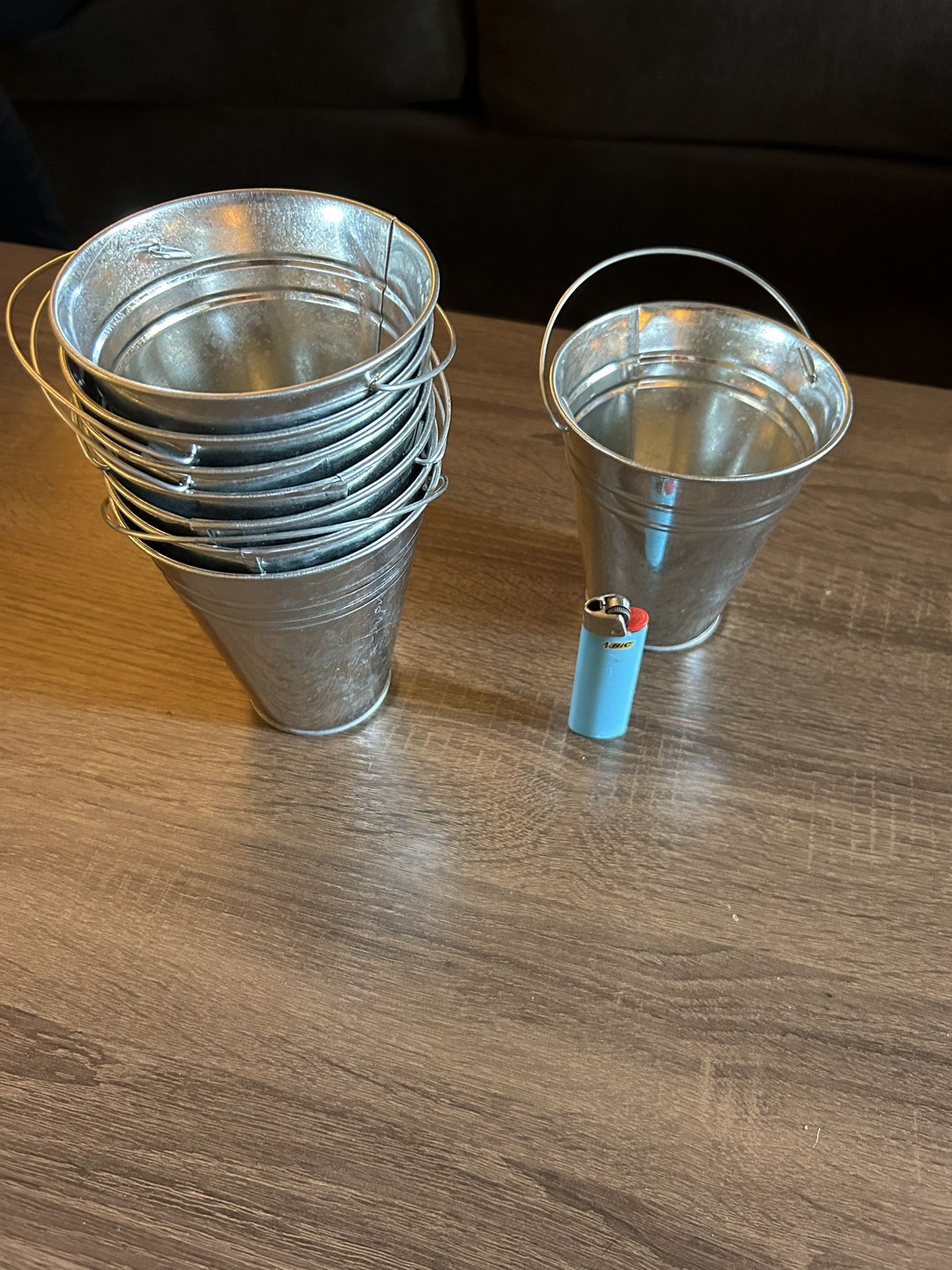 Buckets For Aisle Or Center Piece